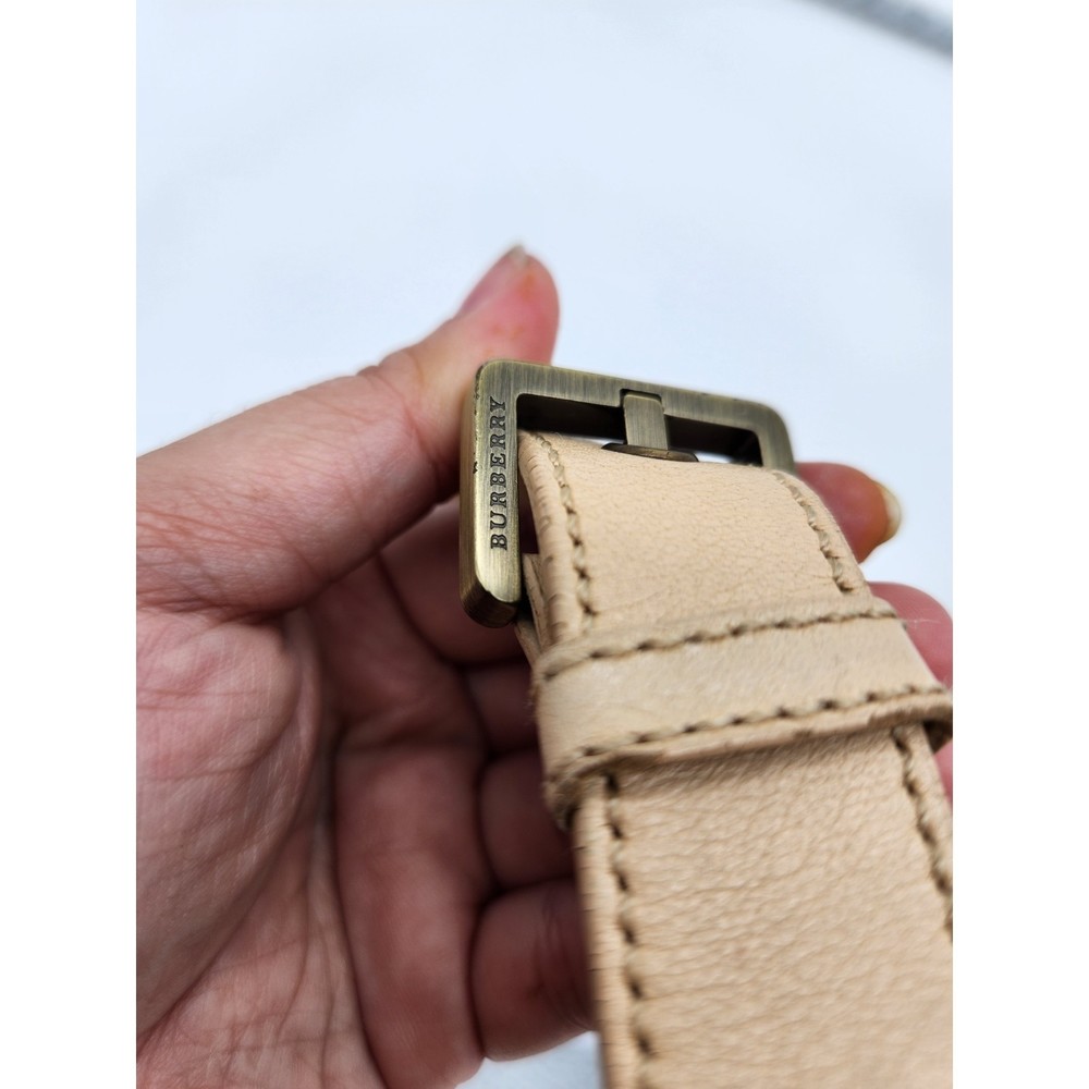 Burberry Beige and Black Check Crossbody Bag - Picture 12 of 15